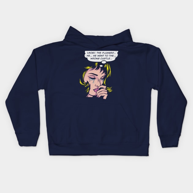 Wrong Castle Kids Hoodie by kg07_shirts